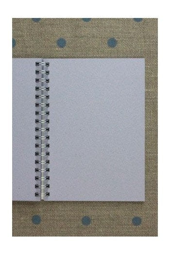 MAISON SAJOU Spiral Bound Note Book - 50 Lilac Pages ~ Ripaille ~ 50 Pages ~ Made in France