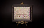 Hands Across the Sea Samplers "Memories of the Past" Counted Cross Stitch Chart, English Sampler, Pattern Only