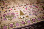 Hands Across the Sea Samplers "Memories of the Past" Counted Cross Stitch Chart, English Sampler, Pattern Only