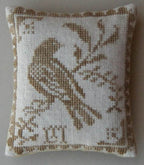 LA~D~DA "Yellow Bird"  Counted Cross Stitch Pattern  Chart, Pattern Only