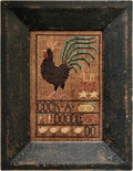 LA~D~DA "Rooster"  Counted Cross Stitch Pattern  Chart, Whimsical, Pattern Only