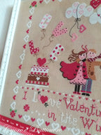 CUORE E BATTICUORE "Valentine's Day In The Wind"  Cross Stitch Pattern  Paper Pattern