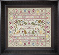 Hands Across the Sea Samplers "Mrs. Campbell 1805" Counted Cross Stitch Pattern, Booklet, Scottish Reproduction Sampler, Pattern Only