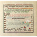 QUEENSTOWN SAMPLER DESIGNS "Clemonteen Welch" Counted Cross Stitch Pattern, Chart, Reproduction Sampler, Pattern Only
