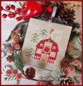 Crocette A Gogo   "Christmas Vintage Series #3 - Farm"  Counted Cross Stitch Pattern  Monthly Series, Paper Pattern