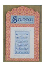 MAISON SAJOU Cross Stitch Sampler "Vintage Sampler ~ Cross Stitch Alphabet No1", Counted Cross Stitch Pattern, Made in France, Pattern Only