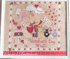 CUORE E BATTICUORE "Valentine's Day In The Wind"  Cross Stitch Pattern  Paper Pattern
