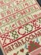 Just Stitching Along "Miss Sarah Lockhart 1845" Counted Cross Stitch Pattern, Chart, Sampler, Nashville 2022 Market Release, Pattern Only