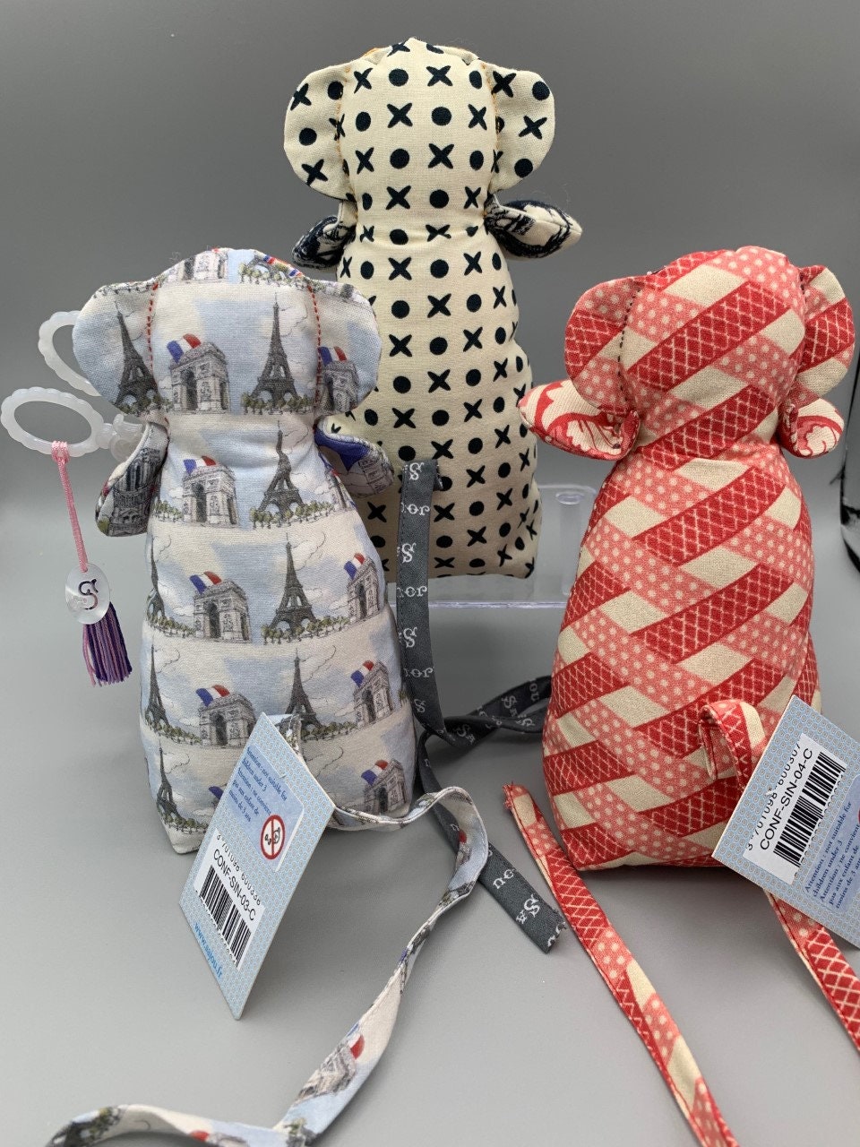 MAISON SAJOU MONKEY  French 100% Premium Cotton Fabric  Handmade in France  Kingsland Needle Art
