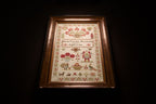 Hands Across the Sea Samplers "Sarah Fletcher 1841" Counted Cross Stitch Pattern, Booklet, English Reproduction Sampler, Pattern Only
