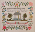 QUEENSTOWN SAMPLER DESIGNS "Ann Jordan 1841" Counted Cross Stitch Pattern, Chart, Reproduction Sampler, Pattern Only