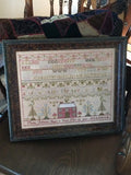 CHESSIE & ME "Martha Jefferson 1842 Sampler" Counted Cross Stitch Pattern, Chart, Nashville 2022 Market Release, Pattern Only