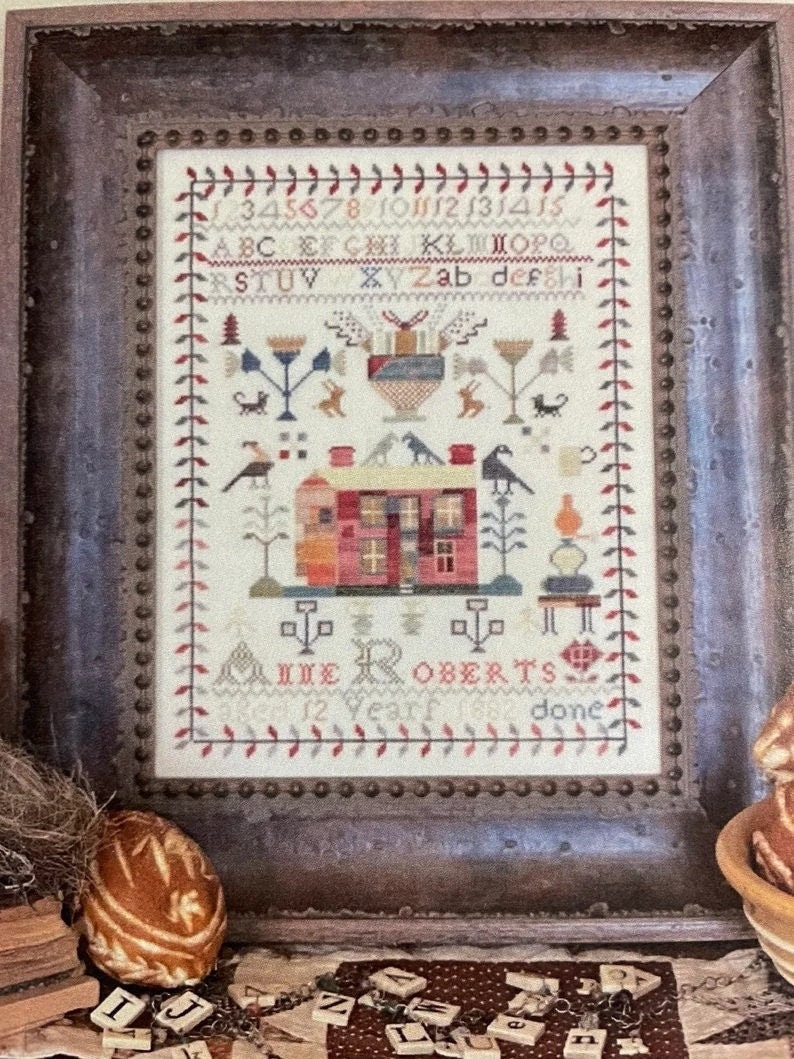 HANDS TO WORK "Anne Roberts" Counted Cross Stitch Pattern, Chart, Sampler, Nashville 2022 Market Release, Pattern Only
