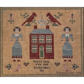 The SCARLETT HOUSE "Remember Me"  Counted Cross Stitch Pattern  Chart, Nashville Market 2022, Pattern Only