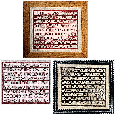 I CHOOSE YOU (Marking Sampler) by La D Da, Counted Cross Stitch Pattern, Chart, Sampler, Pattern Only