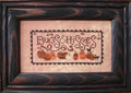PLUM STREET SAMPLERS "Bugs & Hisses"  Counted Cross Stitch Pattern  Chart, Pattern Only