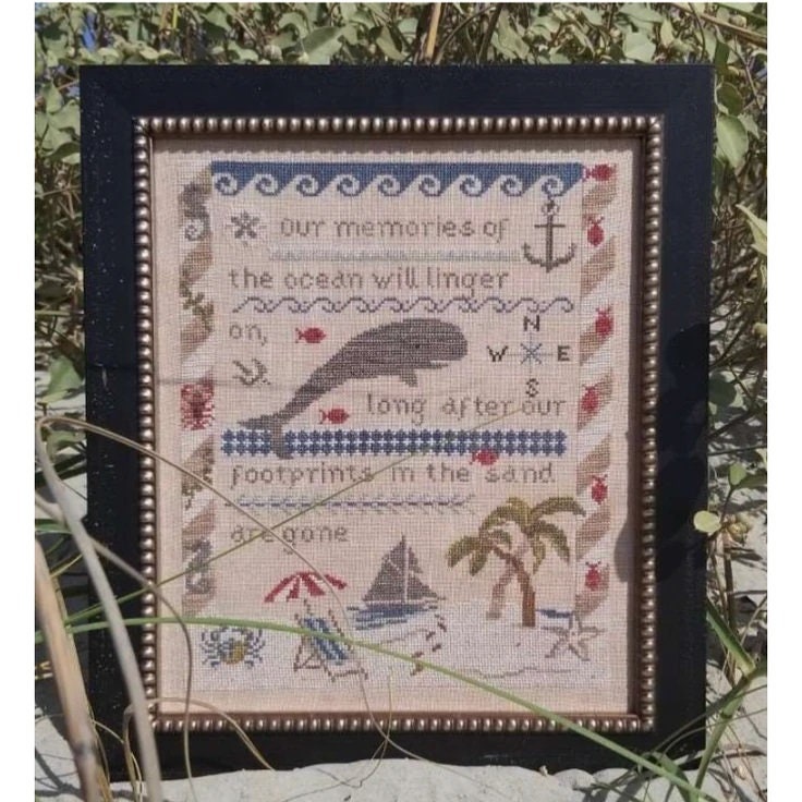 SAMPLERS NOT FORGOTTEN "Memories" Counted Cross Stitch Pattern, Chart, Nashville 2022 Market Release, Pattern Only