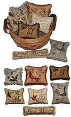 LA~D~DA "Soul Birds"  Counted Cross Stitch Pattern  Chart, Designs, Paper Pattern