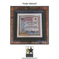 TWIN PEAK PRIMITIVES "American Trilogy ~ Lady Liberty" Counted Cross Stitch Pattern, Americana, Pattern Only