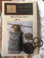 STACY NASH PRIMITIVES "Animal Crackers Series - Jenny" Counted Cross Stitch Pattern, Chart, Pattern Only