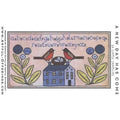 ARTFUL OFFERINGS "A New Day Has Come" Counted Cross Stitch Pattern, Sampler, Chart, Celebrate Spring, Pattern Only
