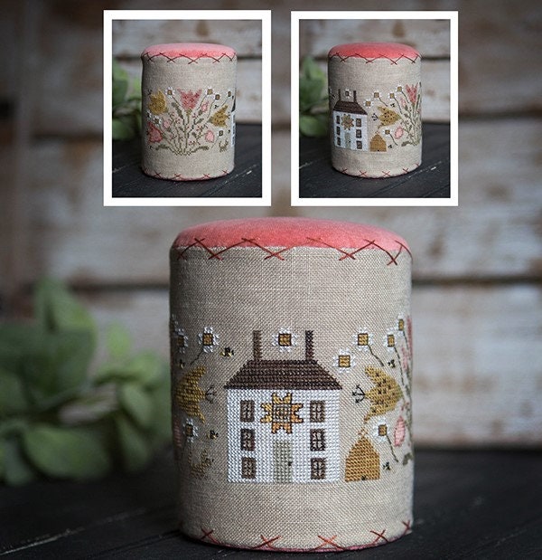 Plum Street Samplers "My Garden House" Counted Cross Stitch Pattern, Chart, Nashville 2022, Pattern Only