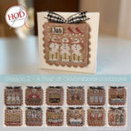 A YEAR of CELEBRATIONS CONTINUES ~ Season 2  by Hands On Designs  Counted Cross Stitch  Pattern, 12 Monthly Charts, Paper Pattern