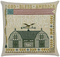 ARTFUL OFFERINGS "God Bless America Sampler" Counted Cross Stitch Pattern, Chart, Sampler, Pattern Only