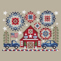 SHANNON CHRISTINE DESIGNS "Red, White and Blue" Counted Cross Stitch Pattern, Chart, Americana, Pattern Only