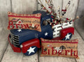 MANI DI DONNA "Brave & Liberty Pillows" Counted Cross Stitch Pattern, Chart, Americana, Land of Liberty, Pattern Only