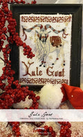 THE PRIMITIVE HARE "Yule Goat" Counted Cross Stitch Pattern, Chart, Pattern Only