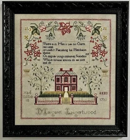 FOX And RABBIT DESIGNS "Margaret Ligertwood 1765" Counted Cross Stitch Pattern, Chart, Pattern Only