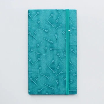 COHANA "Memo Pad ~ Blank Book with Ukigami Cover", Grid Lined Paper for Needlework Designs, Chart, Made in Japan