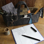 COHANA "Memo Pad ~ Blank Book with Ukigami Cover", Grid Lined Paper for Needlework Designs, Chart, Made in Japan