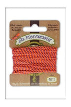 MAISON SAJOU ~ Toulemonde Rochefort Thread Card ~ 16 feet (5 Meters) on Each Card, Made in France