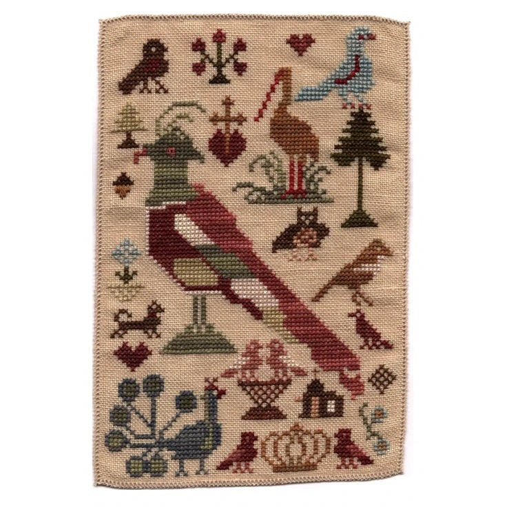 NEEDLEMADE DESIGNS "Barb's Birds" Counted Cross Stitch Pattern, Chart, Pattern Only