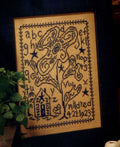 BLACKBIRD DESIGNS "Mildred's Sampler"  Counted Cross Stitch Pattern  Chart, Schoolgirl Sampler Series, Pattern Only