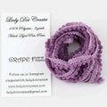 GRAPE FIZZ ~ Pom Poms Trim by Lady Dot Creates  2 Continuous Yards  Hand-Dyed  Finishing  Craft Project Trim