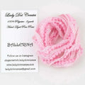 BALLERINA ~ Pom Poms Trim by Lady Dot Creates  2 Continuous Yards  Hand-Dyed  Finishing  Craft Project Trim