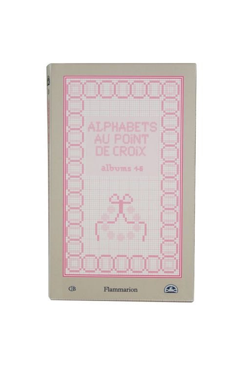 MAISON SAJOU / DMC Alphabets Cross Stitch Boxed Set 3 Albums (4-6) ~ Out of Print ~ Motifs Mainly Alphabets ~ Made in France