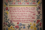 Hands Across the Sea Samplers "Sarah Reymes 1770" Counted Cross Stitch Pattern, A Reproduction Sampler, Chart, Pattern Only