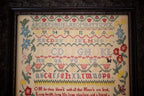 Hands Across the Sea Samplers "Sarah Reymes 1770" Counted Cross Stitch Pattern, A Reproduction Sampler, Chart, Pattern Only