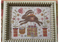 Pansy Patch Quilts and Stitchery "Hester's Special Delivery" Counted Cross Stitch Pattern, Chart, Easter, Bunny, Rabbit, Pattern Only