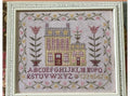 Pansy Patch Quilts and Stitchery "Tulip House Sampler" Counted Cross Stitch Pattern, Spring, Flowers, Pattern Only