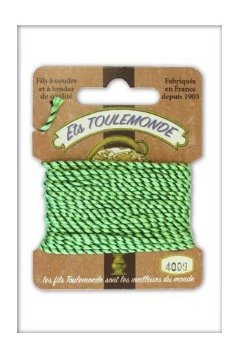 MAISON SAJOU ~ Toulemonde Rochefort Thread Card ~ 16 feet (5 Meters) on Each Card, Made in France