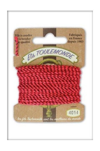 MAISON SAJOU ~ Toulemonde Rochefort Thread Card ~ 16 feet (5 Meters) on Each Card, Made in France