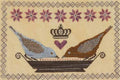 Noble Birdseed Banquet ~ Counted Cross Stitch Pattern,  Chart by Artful Offerings, Pattern Only