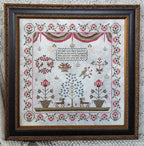 SAMPLERS NOT FORGOTTEN "Faith 1831" Counted Cross Stitch Pattern, Chart, Sampler, Pattern Only