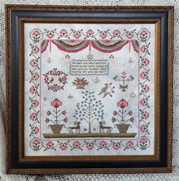 SAMPLERS NOT FORGOTTEN "Faith 1831" Counted Cross Stitch Pattern, Chart, Sampler, Pattern Only