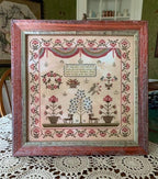 SAMPLERS NOT FORGOTTEN "Faith 1831" Counted Cross Stitch Pattern, Chart, Sampler, Pattern Only